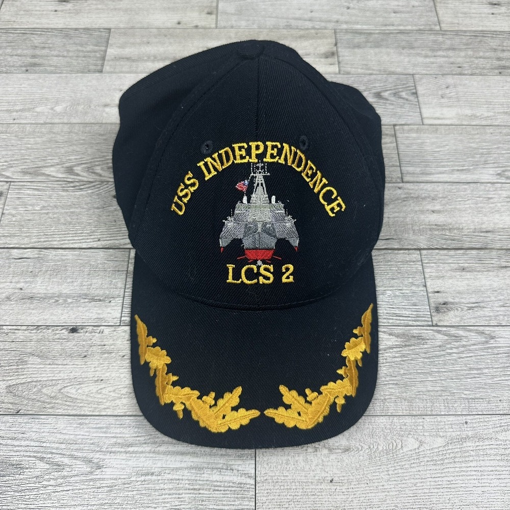 USS Independence LCS 2 Navy Ship‎ Embroidered Black Baseball Cap Hat The Corps